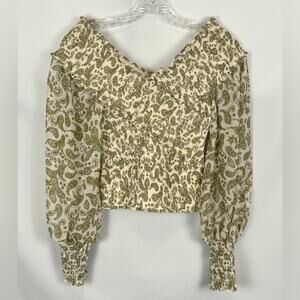 BB Dakota Steve Madden "All Caught Up" Size S Top Boho Chic Hippie Romantic